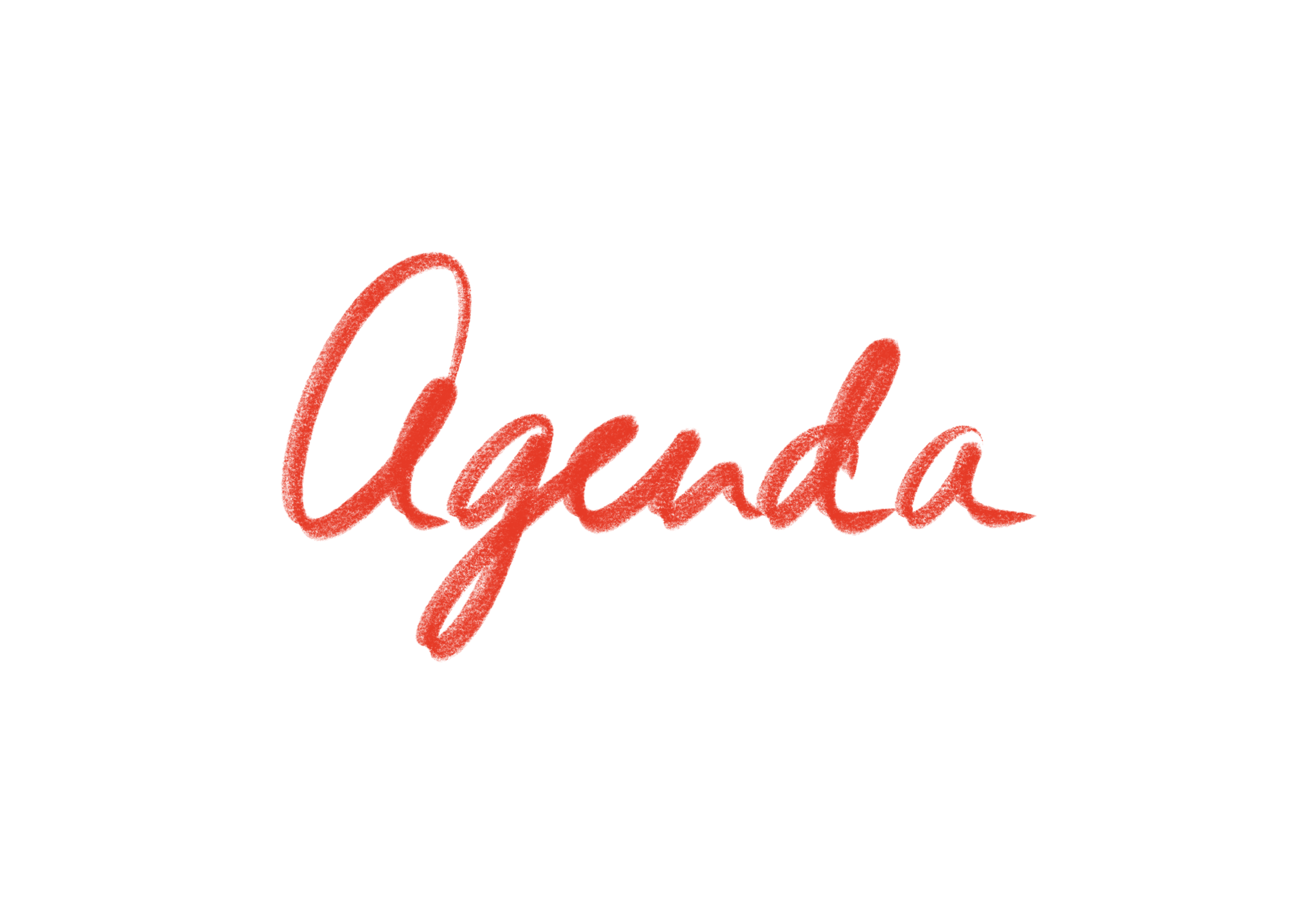 Agenda
